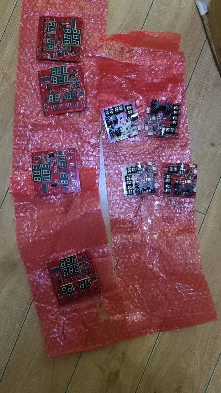 Placa controladora de un horno DTF